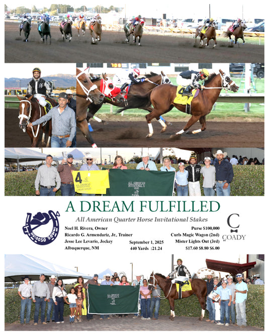 A DREAM FULFILLED - All American Quarter Horse Invitational Stakes - 09-01-25 - R11 - RUI - Coady Media - Kurtis Coady Photography