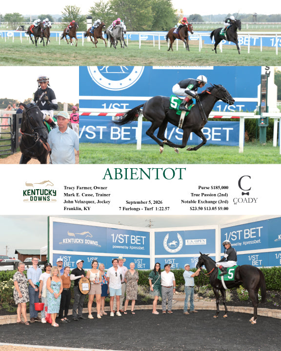 ABIENTOT - 090526 - Race 11 - KD
