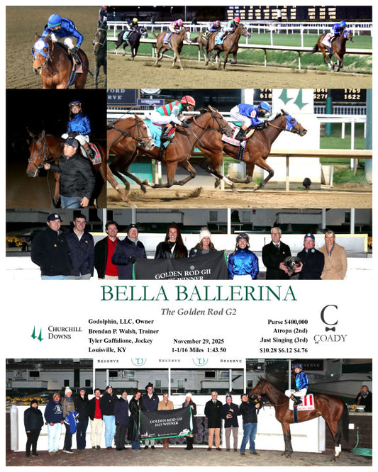 BELLA BALLERINA - The Golden Rod G2 - 11-29-25 - R11 - CD