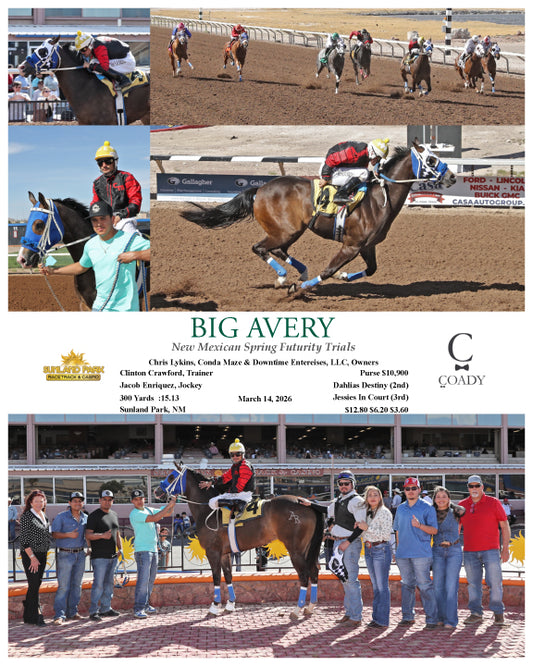 BIG AVERY - New Mexican Spring Futurity Trials - 03-14-26 - R11 - SUN - Coady Media - Kurtis Coady Photography