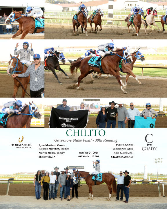 CHILITO - Governors Stake Final - 30th Running - 10-24-26 - R11 - IND - Coady Media - Kurtis Coady Photography