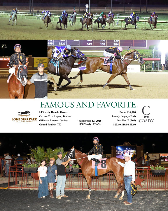 FAMOUS AND FAVORITE - 09-12-26 - R11 - LSP