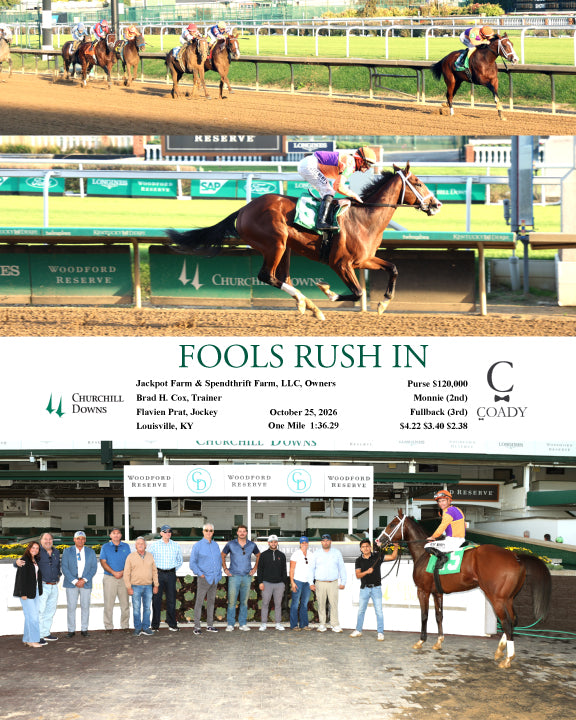 FOOLS RUSH IN  - 102526 - Race 11 - CD - Coady Media - Kurtis Coady Photography