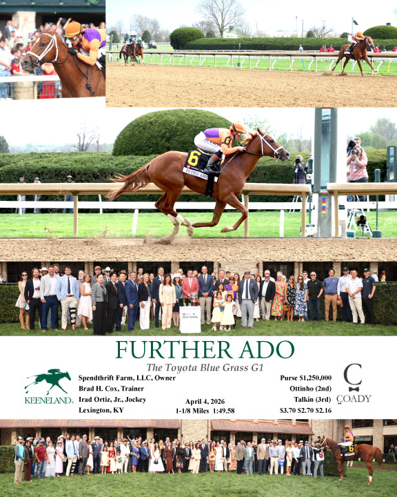 FURTHER ADO - The Toyota Blue Grass G1 - 04-04-26 - R11 - KEE - Coady Media - Kurtis Coady Photography