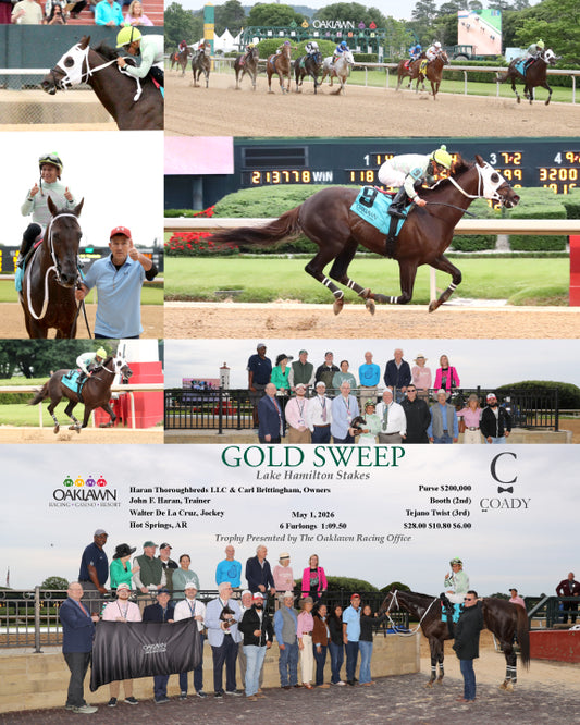 GOLD SWEEP - Lake Hamilton Stakes - 05-01-26 - R11 - OP - Coady Media - Kurtis Coady Photography