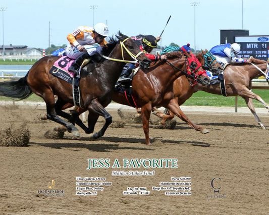 JESS A FAVORITE - Maiden Stakes Final - 05-30-26 - R11 - IND - Action