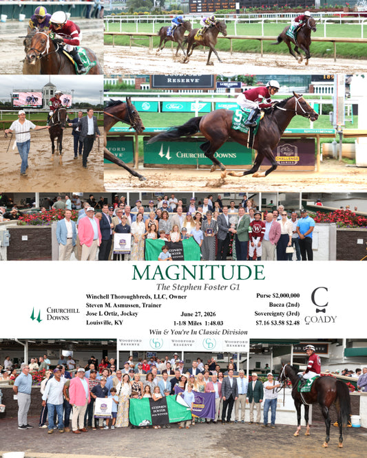 MAGNITUDE - The Stephen Foster - 062726 - Race 11 - CD