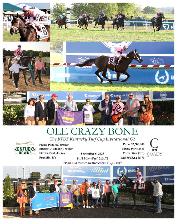 OLE CRAZY BONE - The KTDF Kentucky Turf Cup Invitational G2 - 09-06-25 - R11 - KD