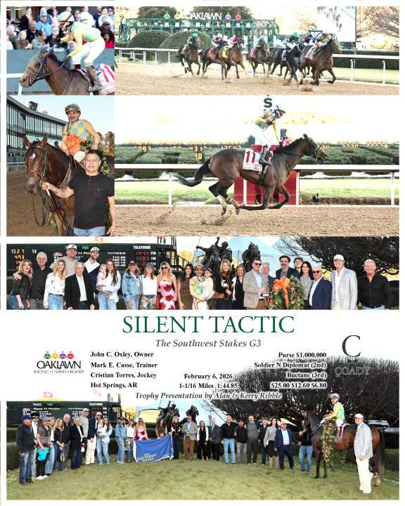 SILENT TACTIC - The Southwest Stakes G3 - 02-06-26 - R11 - OP - Coady Media - Kurtis Coady Photography