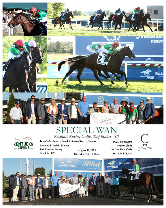 SPECIAL WAN - Resolute Racing Ladies Turf Stakes - 08-30-25 - R11 - KD - Coady Media - Kurtis Coady Photography