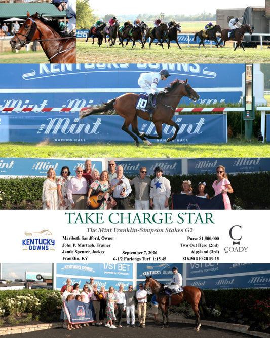 TAKE CHARGE STAR - 090726 - Race 11 - KD