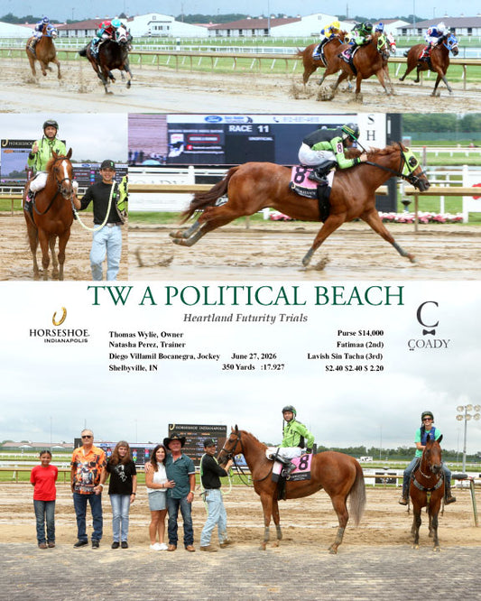 TW A POLITICAL BEACH - Heartland Futurity Trials - 06-27-26 - R11 - IND