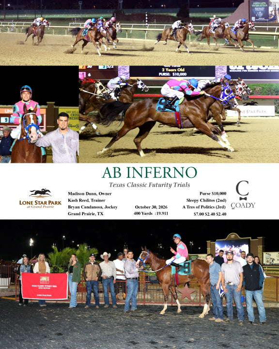 AB INFERNO - Texas Classic Futurity Trials - 10-30-26 - R12 - LS - Coady Media - Kurtis Coady Photography