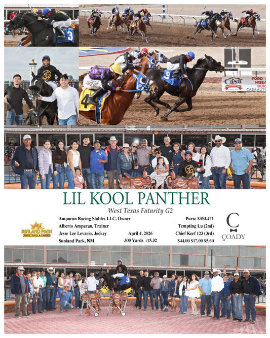 LIL KOOL PANTHER - West Texas Futurity G2 - 04-04-26 - R12 - SUN - Coady Media - Kurtis Coady Photography