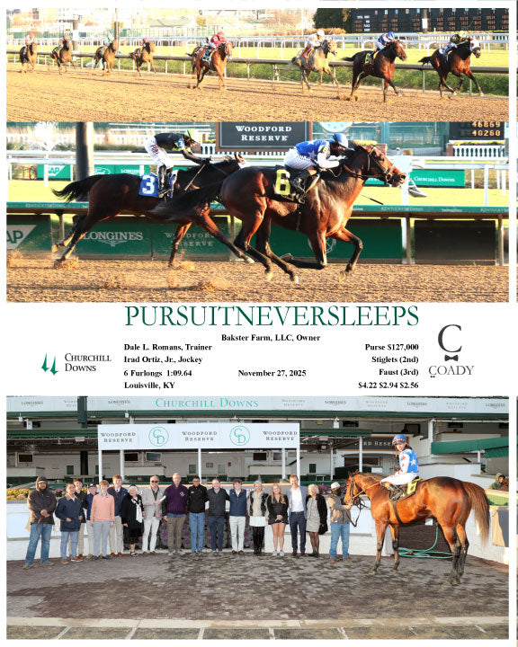 PURSUITNEVERSLEEPS - 11-27-25 - R12 - CD