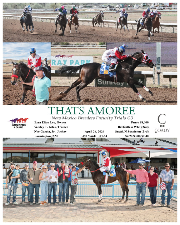 THATS AMOREE - New Mexico Breeders Futurity Trials G3 - 04-24-26 - R12 - SRP - Coady Media - Kurtis Coady Photography