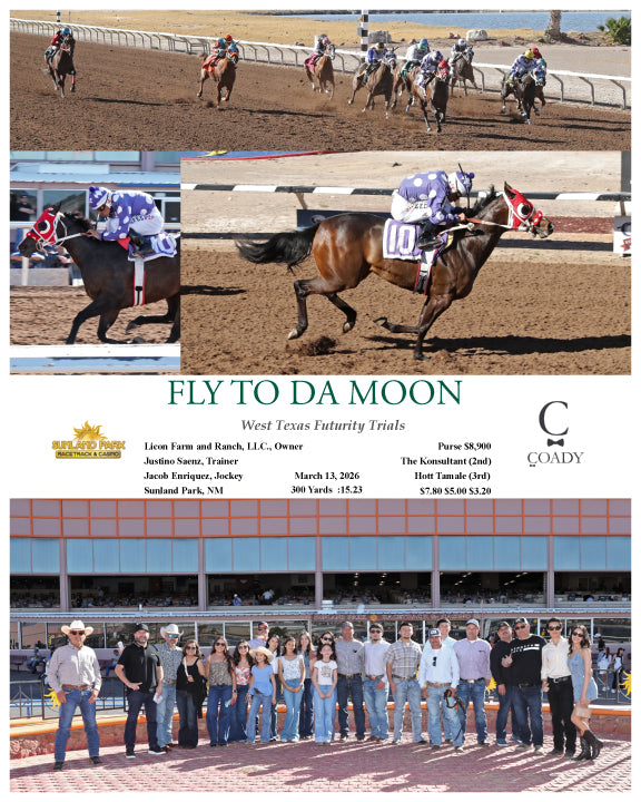 FLY TO DA MOON - West Texas Futurity Trials - 03-13-26 - R13 - SUN - Coady Media - Kurtis Coady Photography