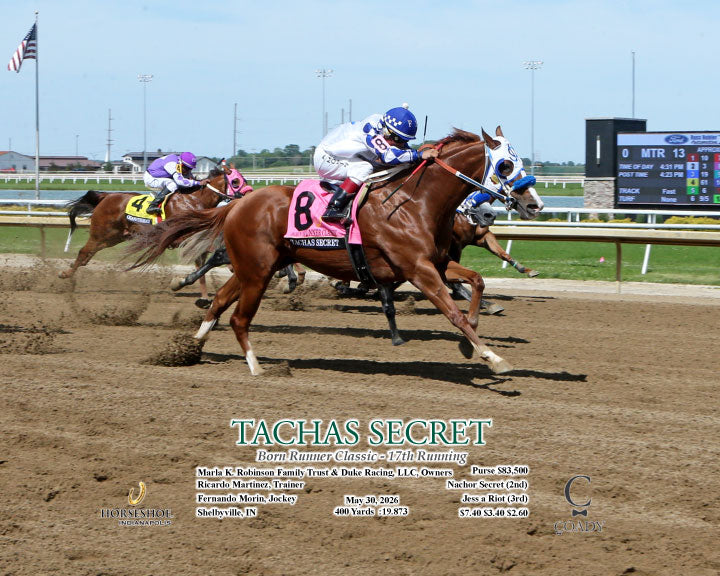 TACHAS SECRET - Born Runner Classic - 17th Running - 05-30-26 - R13 - IND - Action