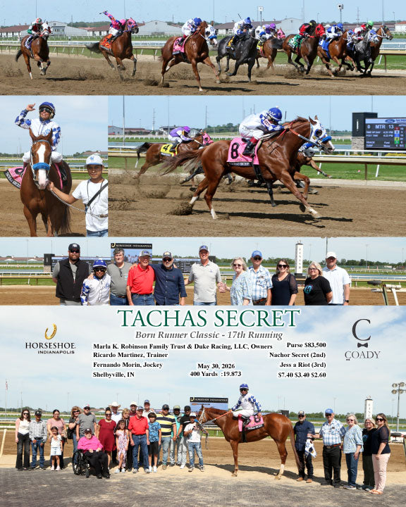 TACHAS SECRET - Born Runner Classic - 17th Running - 05-30-26 - R13 - IND