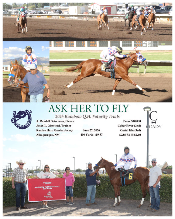 ASK HER TO FLY - 2026 Rainbow Q.H. Futurity Trials - 06-27-26 - R14 - RUI