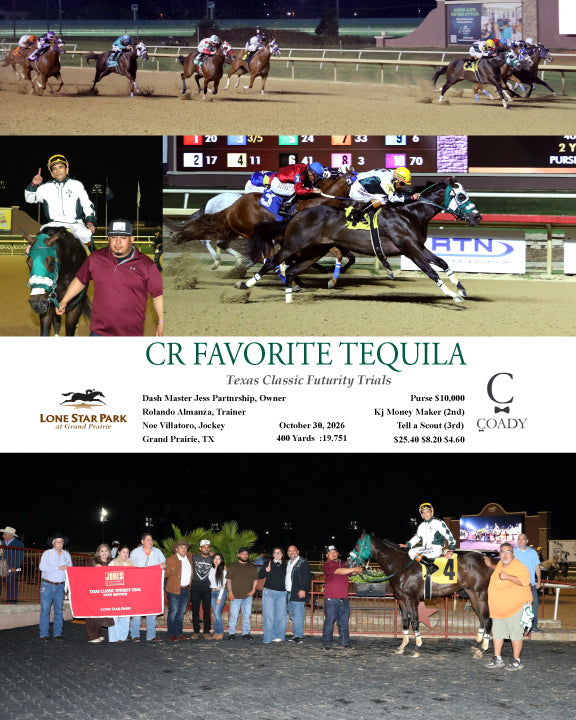 CR FAVORITE TEQUILA - Texas Classic Futurity Trials - 10-30-26 - R15 - LS - Coady Media - Kurtis Coady Photography