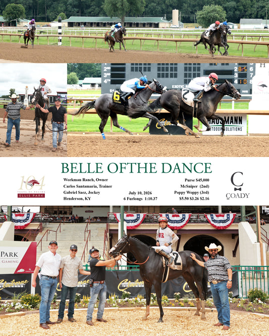 BELLE OFTHE DANCE - 071026 - Race 01 - ELP