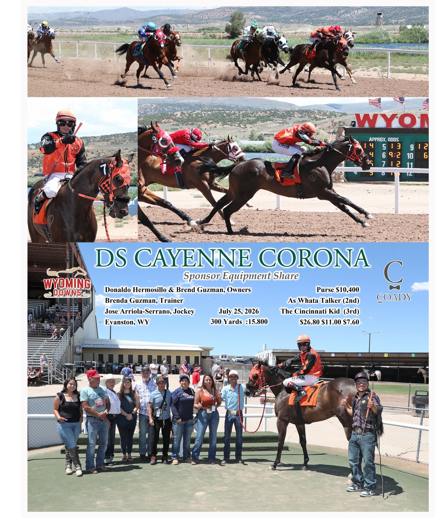 DS CAYENNE CORONA - Sponsor Equipment Share - 07-25-26 - R01 - WYO