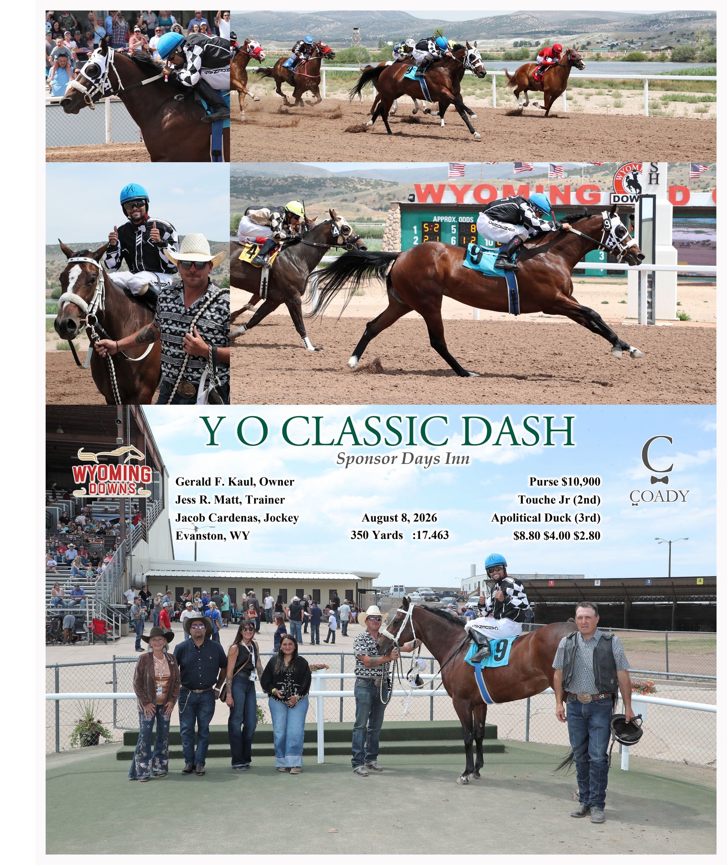 Y O CLASSIC DASH - Sponsor Days Inn - 08-08-26 - R03 - WYO