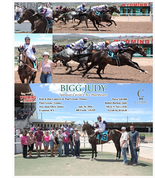 BIGG JUDY - Sponsor Cazin's Ace Hardware - 07-26-26 - R03 - WYO