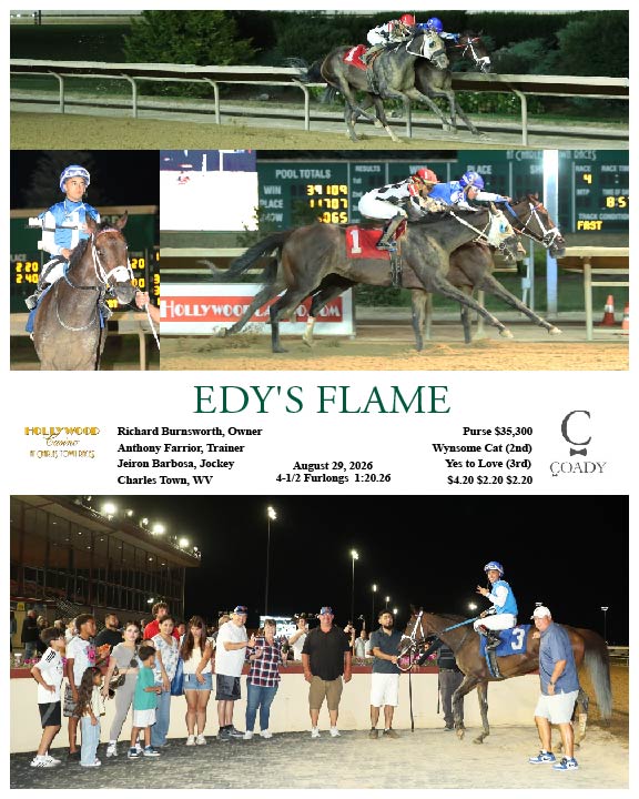 EDY'S FLAME - 082926 - Race 04 - CT