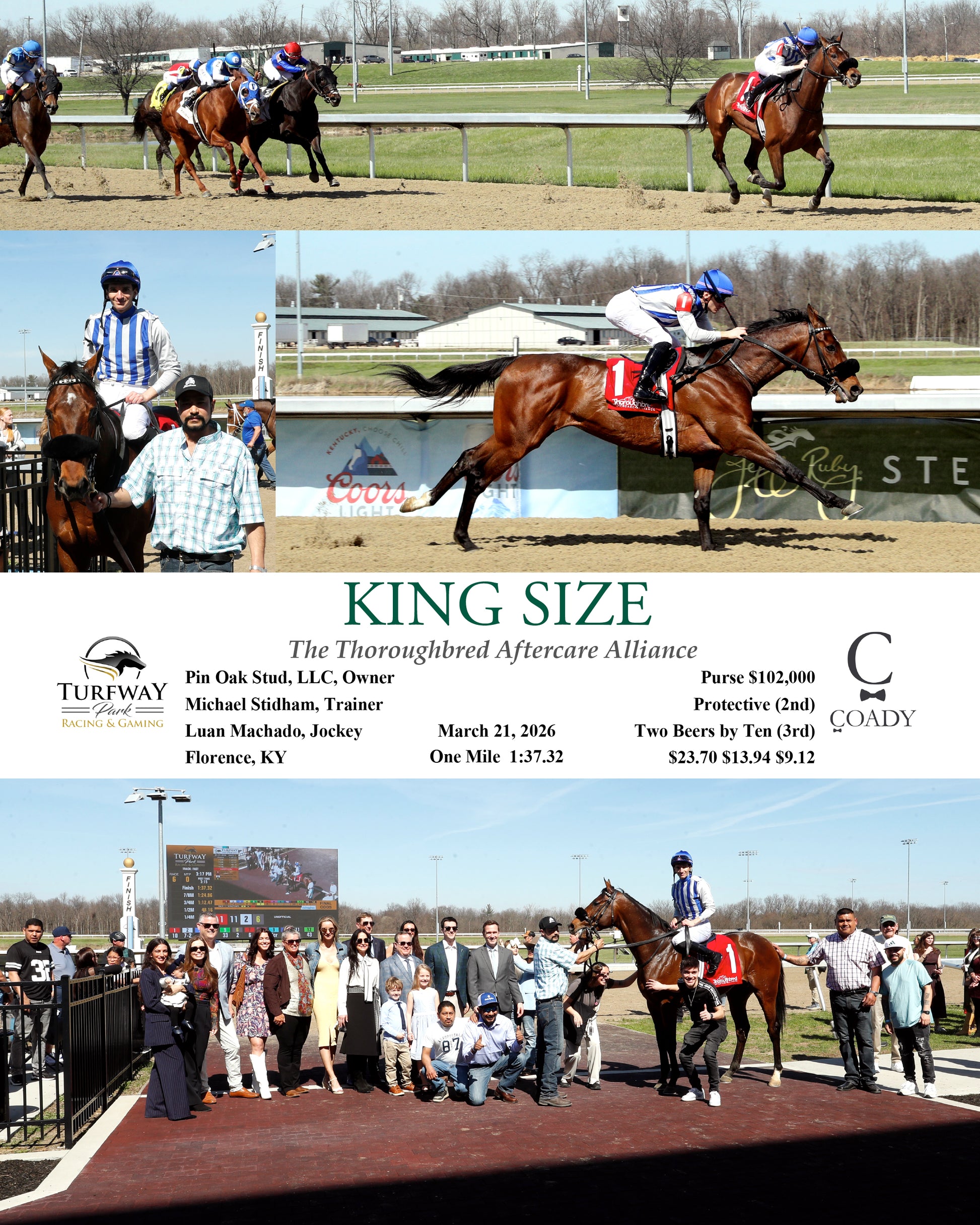 KING SIZE - The Thoroughbreds Aftercare Alliance - 03-21-26 - R06 - TP - Coady Media - Kurtis Coady Photography