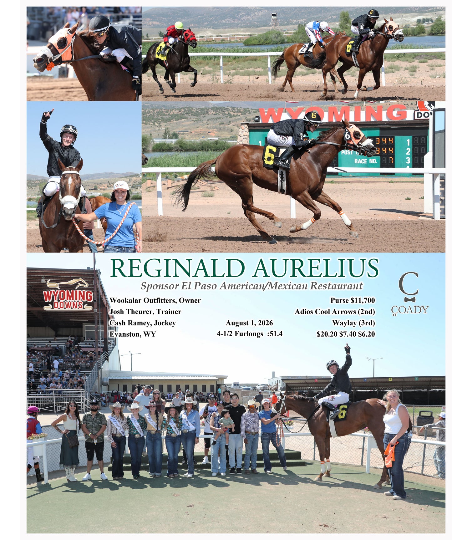 REGINALD AURELIUS - Sponsor El Paso American/Mexican Restaurant - 08-01-26 - R07 - WYO
