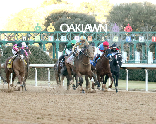SILENT TACTIC - The Southwest Stakes G3 - 02-06-26 - R11 - OP - Finish 02 - Coady Media - Kurtis Coady Photography