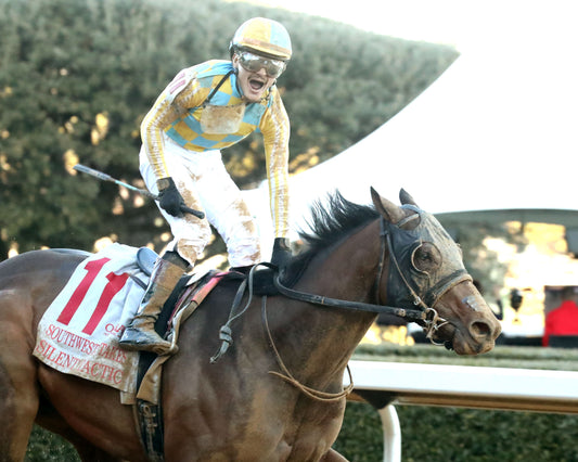 SILENT TACTIC - The Southwest Stakes G3 - 02-06-26 - R11 - OP - Finish 03 - Coady Media - Kurtis Coady Photography