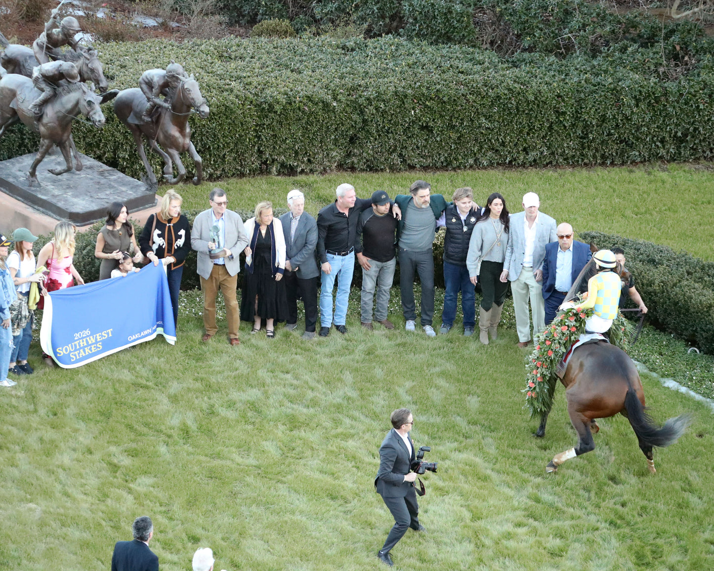 SILENT TACTIC - The Southwest Stakes G3 - 02-06-26 - R11 - OP - Winners Circle 01 - Coady Media - Kurtis Coady Photography