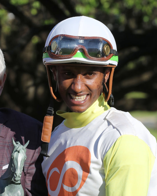 SKIPPYLONGSTOCKING - Essex Handicap G3 - 03-21-26 - R09 - OP - Micah Husbands 01 - Coady Media - Kurtis Coady Photography