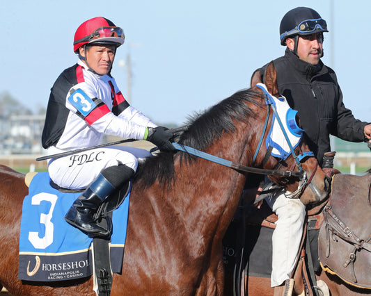 SLEEPY - The Brian Elmore Overnight Handicap - 04-07-26 - R08 - Horseshoe Indiana - Post Parade 01 - Renee Torbit - Coady Media - Kurtis Coady Photography