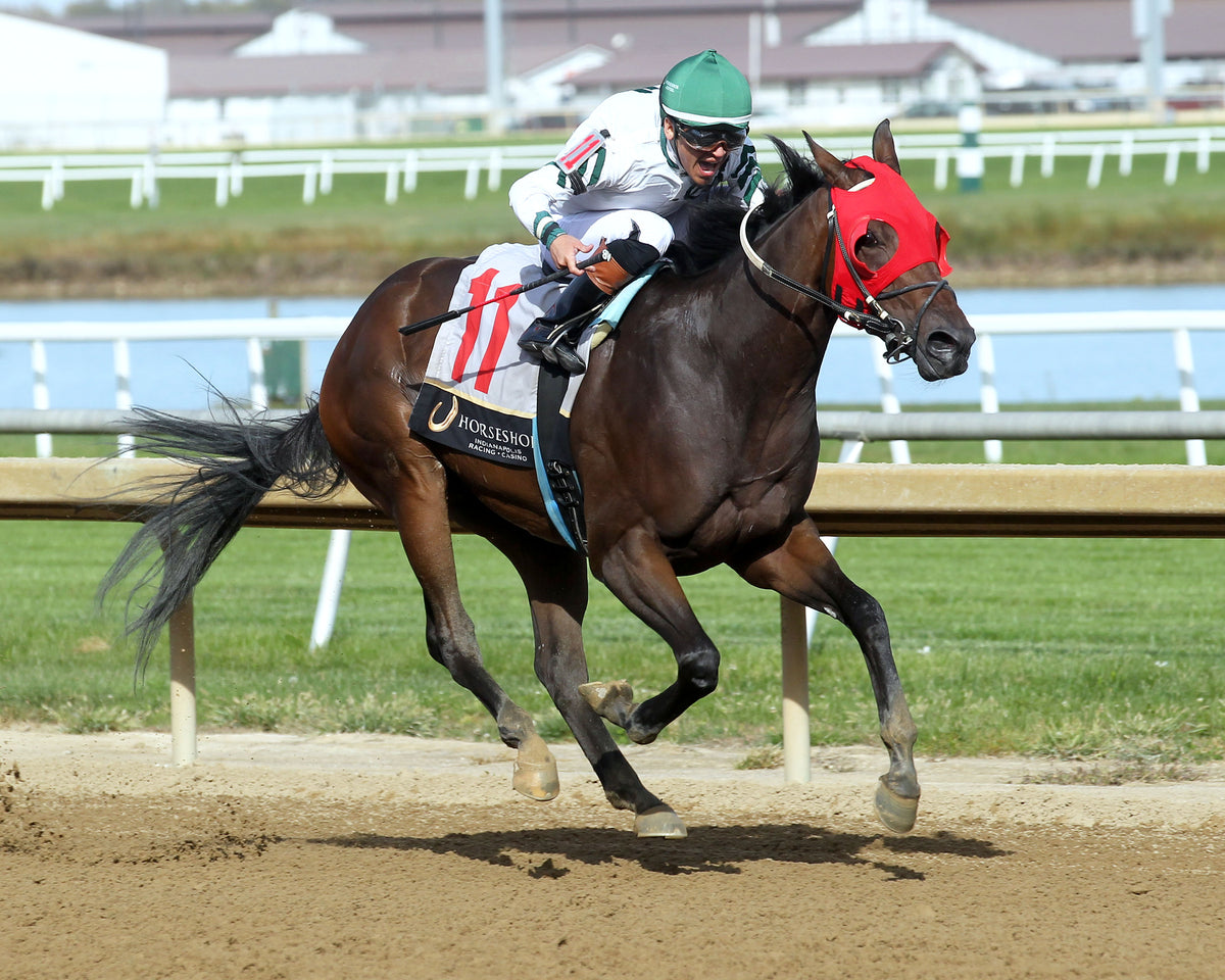 SOCORRO'S PRAYER - Unreachable Star - 7th Running - 10-24-26 - R07 - Horseshoe Indiana - Finish 02 - Casey Cable - Coady Media - Kurtis Coady Photography