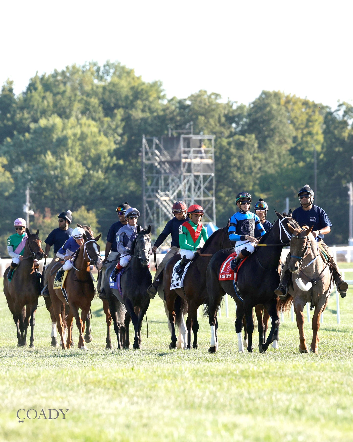 SPECIAL WAN - Resolute Racing Ladies Turf Stakes - 08-30-25 - R11 - KD - Post Parade 01 - Coady Media - Kurtis Coady Photography