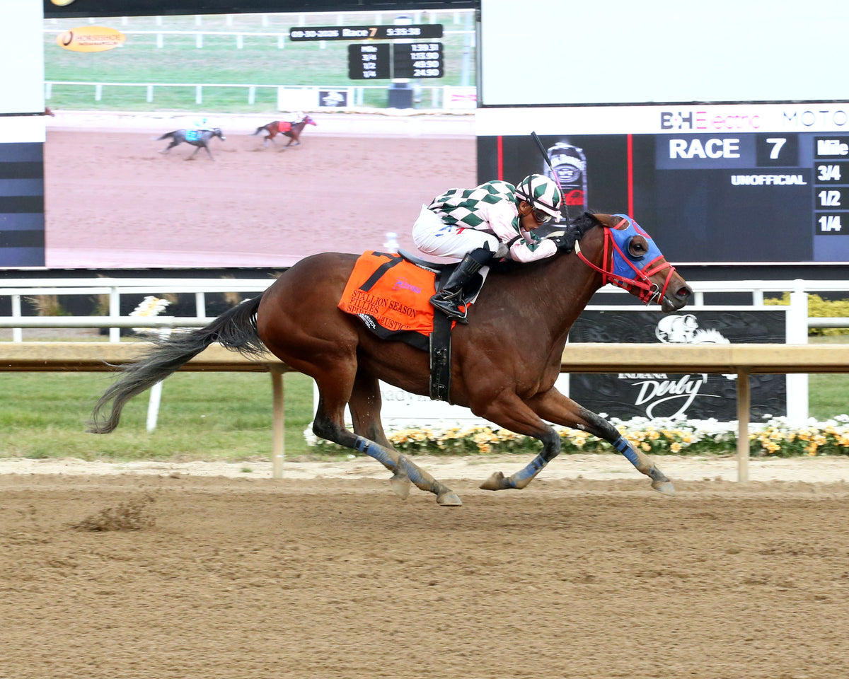 SPIRITED JUSTICE - ITOBA Stallion Season Fillies - 13th Running - 09-30-26 - R07 - Horseshoe Indiana - Finish 01 - Sammantha Pagels