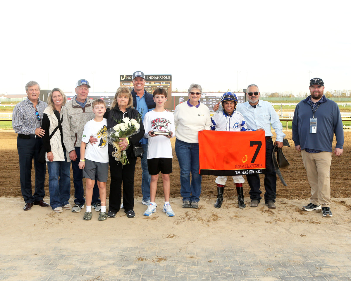 TACHAS SECRET - Indiana Championship - 14th Running - 10-24-26 - R10 - Horseshoe Indiana - Presentation 01 - Sammantha Pagels - Coady Media - Kurtis Coady Photography