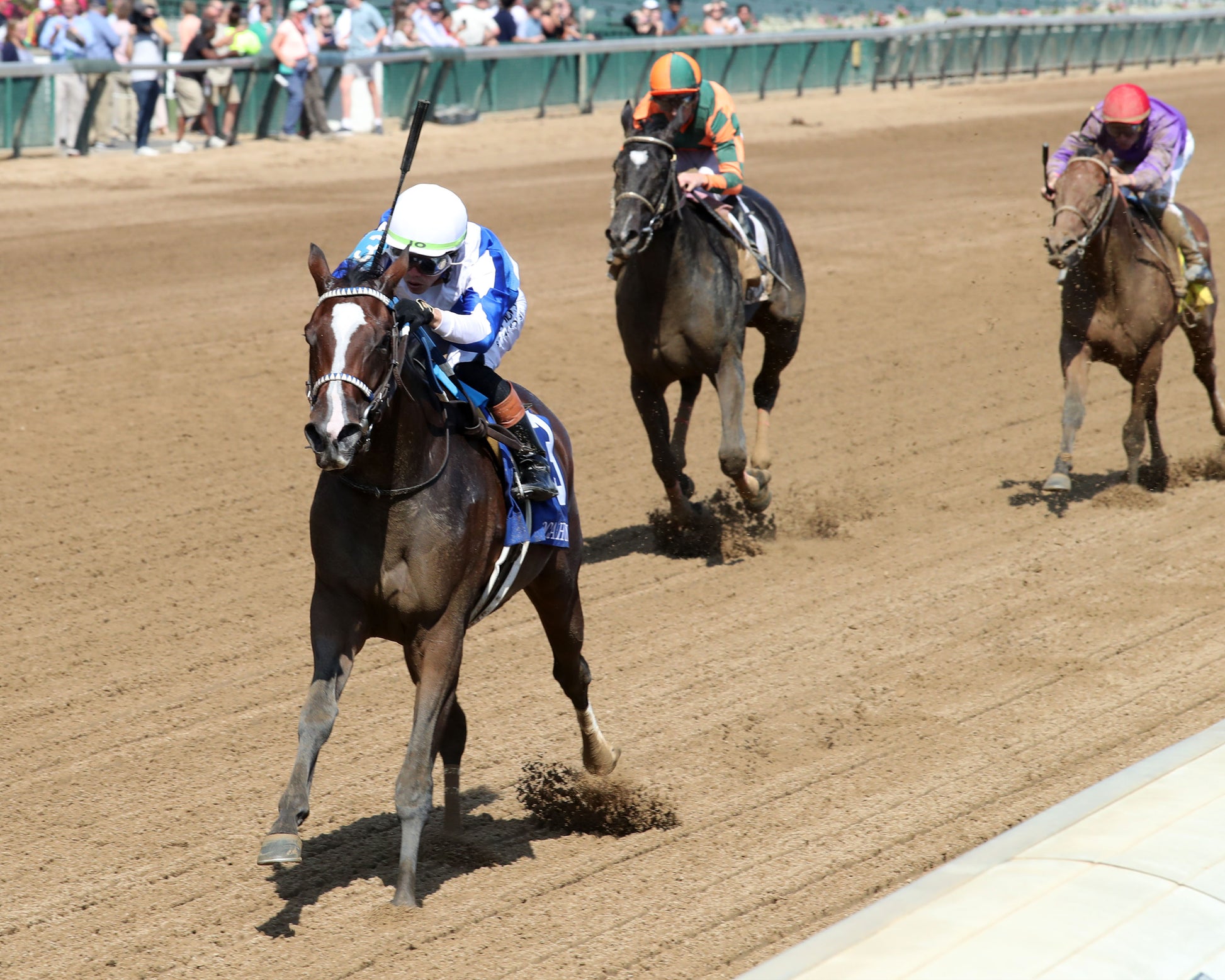 TAKEN BY THE WIND - 091325 - Race 06 - CD - Inside Finish 02 - Coady Media - Kurtis Coady Photography