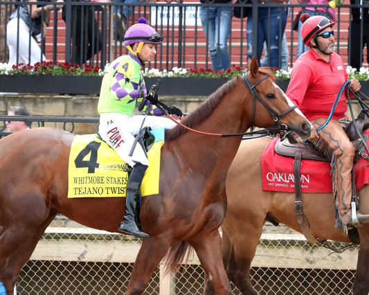TEJANO TWIST - Whitmore Stakes G3 - 03-14-26 - R10 - OP - Post Parade 01 - Coady Media - Kurtis Coady Photography