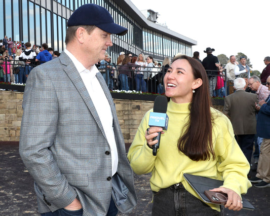 TOUCHDOWN ARKANSAS - Nodouble Breeder's Stakes - 02-21-26 - R08 - OP - - Interview 01 - Coady Media - Kurtis Coady Photography