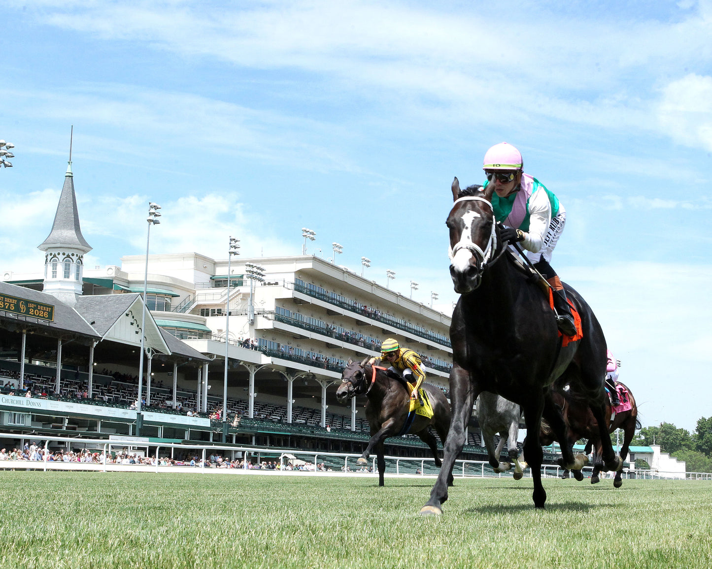 TOUCH OF FIRE - 053026 - Race 05 - CD - Under Rail 01