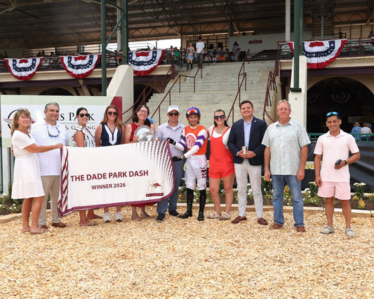 TWO SEVEN O - Dade Park Dash Stakes - 07-04-26 - R08 - ELP - Presentation 01