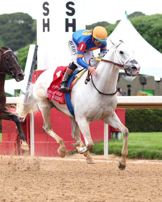 WHITE ABARRIO - Oaklawn Handicap G2 - 04-18-26 - R11 - Oaklawn Park - Celebration 02 - Coady Media - Kurtis Coady Photography