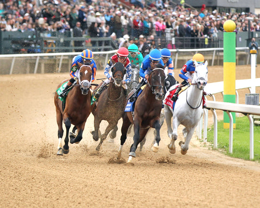 WHITE ABARRIO - Oaklawn Handicap G2 - 04-18-26 - R11 - Oaklawn Park - First Turn 01 - Coady Media - Kurtis Coady Photography