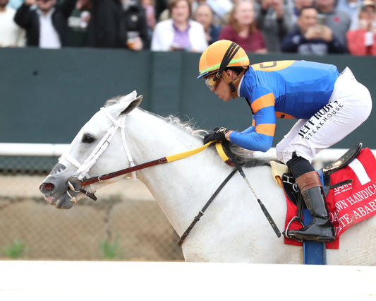 WHITE ABARRIO - Oaklawn Handicap G2 - 04-18-26 - R11 - Oaklawn Park -   Inside Finish 01 - Coady Media - Kurtis Coady Photography