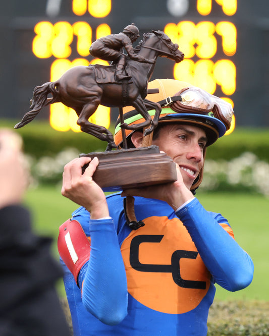 WHITE ABARRIO - Oaklawn Handicap G2 - 04-18-26 - R11 - Oaklawn Park -  Irad Ortiz 01 - Coady Media - Kurtis Coady Photography